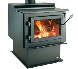 Heatilator WS22 large wood stove providing cosy home warmth, one of the best wood heaters for autumn comfort and efficient heating