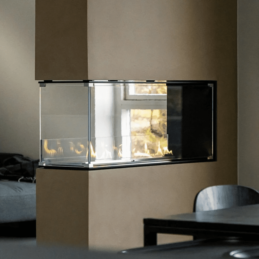 Best Decoflame Montreal Room Divider Net Zero Built-In Fireplace for Autumn Warmth