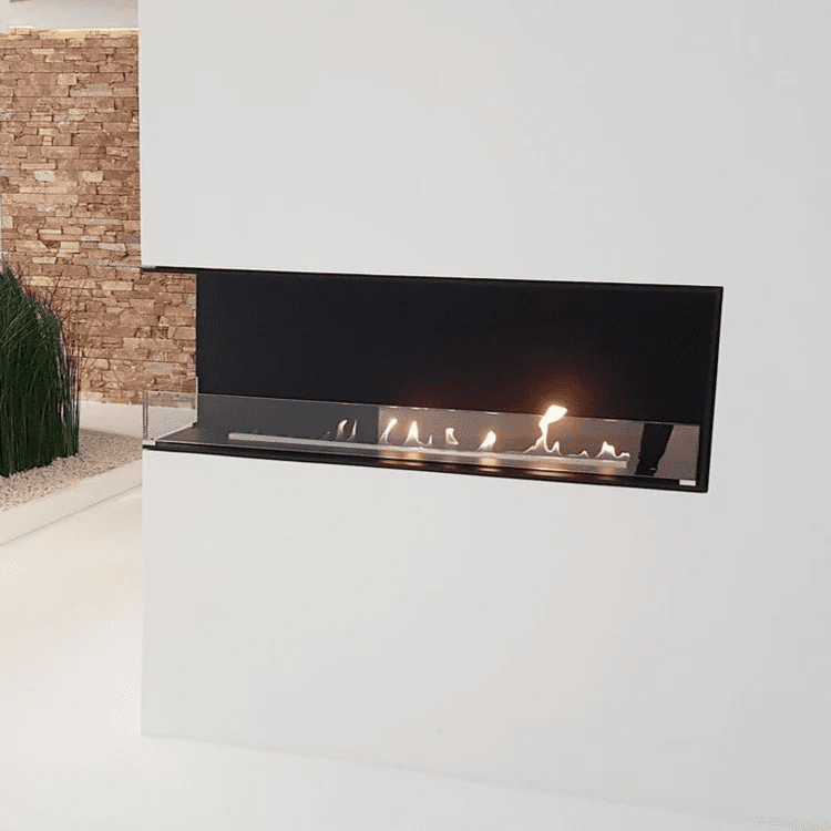 Buy Decoflame Montreal Left Corner Net Zero Built-In Fireplace for Homes