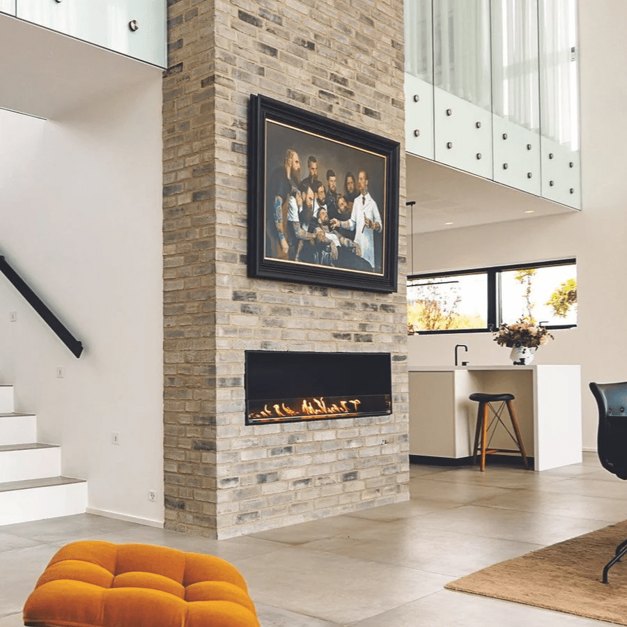 Decoflame Montreal Net Zero - Front Facing Fireplace for Autumn Warmth
