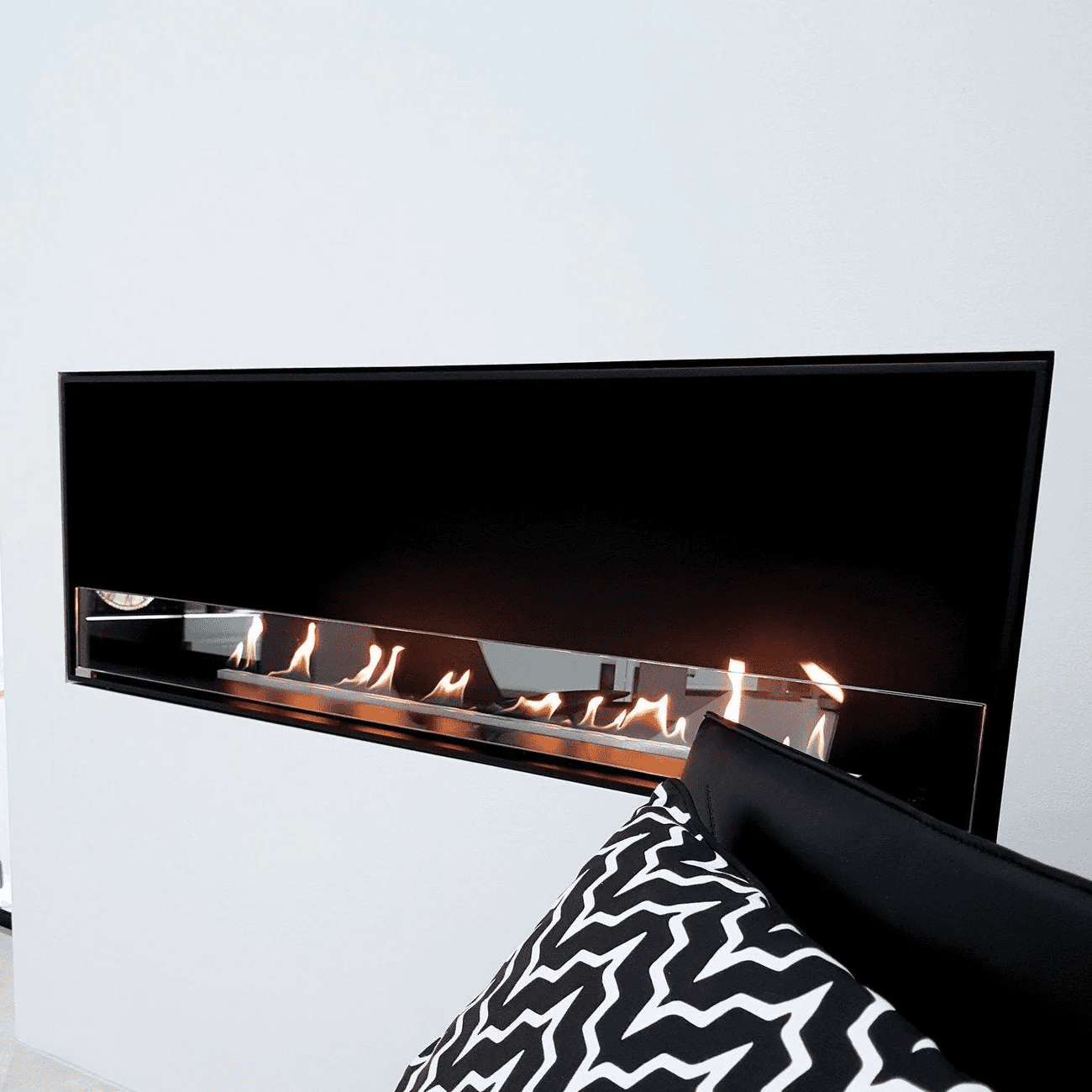 Decoflame Montreal Net Zero - Front Facing Fireplace for Home Heating