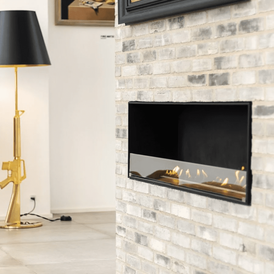 Energy-Efficient Decoflame Montreal Net Zero - Front Facing Fireplace for Homes
