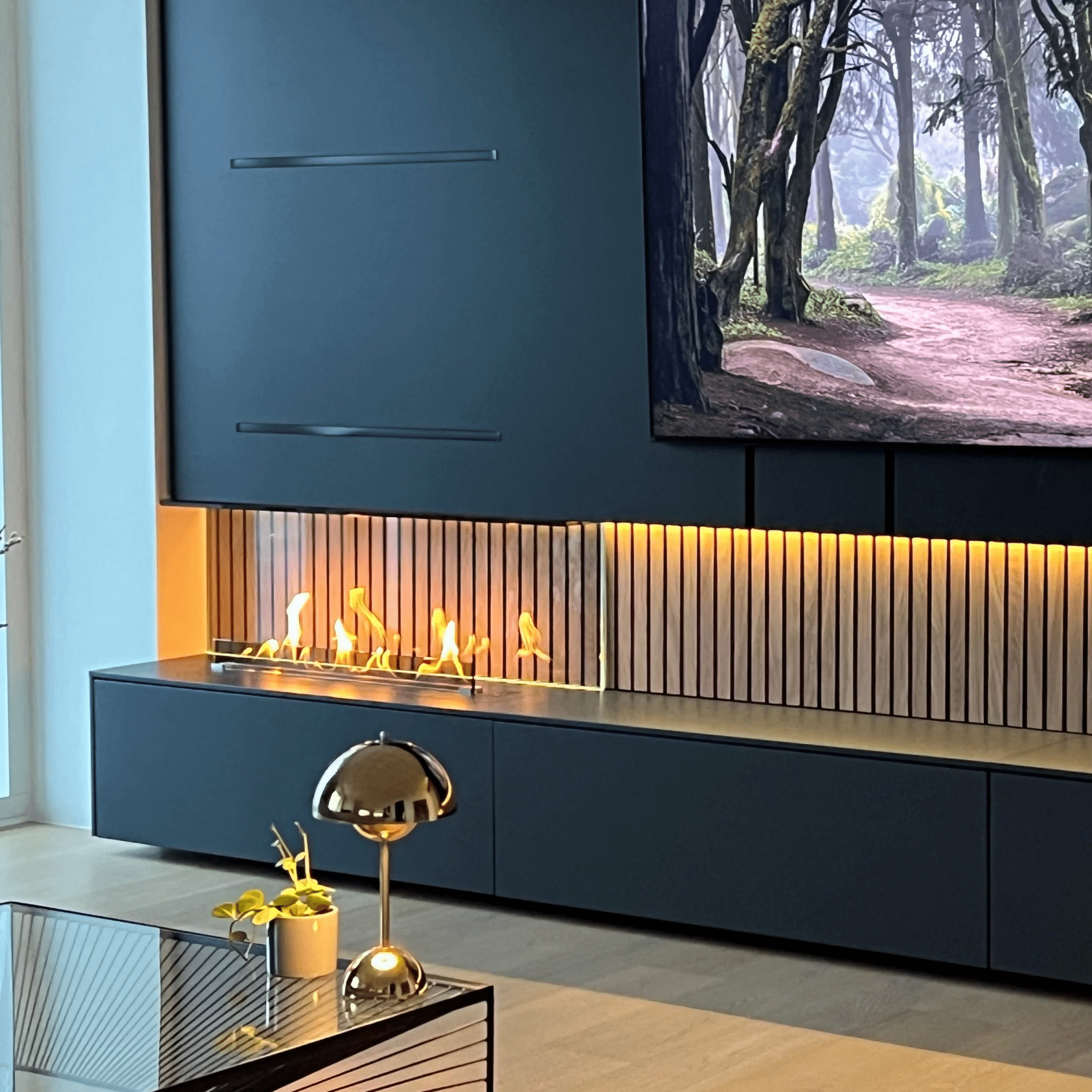 Decoflame Net Zero Emission F3 Bioethanol Fireplace Insert with long burn times