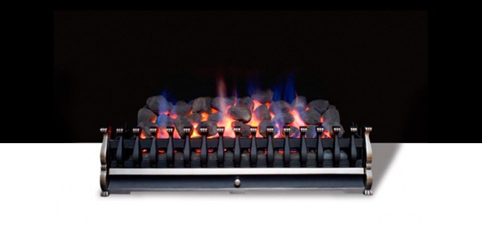 Deluxe Coal Burner fireplace with classic design, one of the best gas fireplaces for autumn warmth in any living space