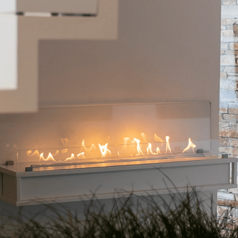 Modern-style Decoflame Torino Wall Mounted Net Zero Bioethanol Fireplace