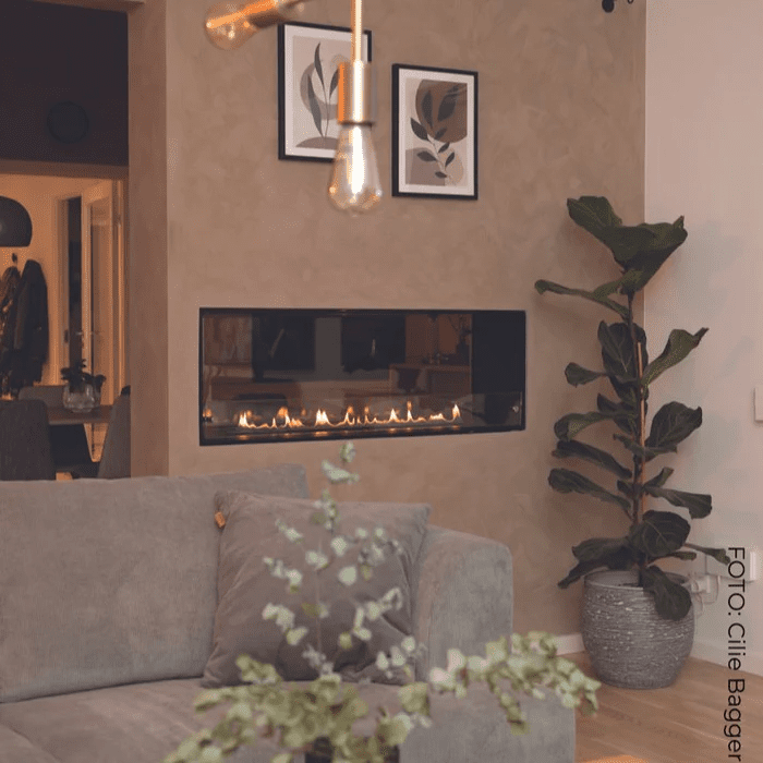 Decoflame Net Zero Emission F6 Bioethanol Fireplace Insert with Smart App Control features