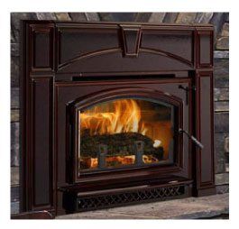 A Quadra Fire Voyageur Grand 2 wood-burning stove spreading warmth in a living room, one of the best wood heaters for autumn